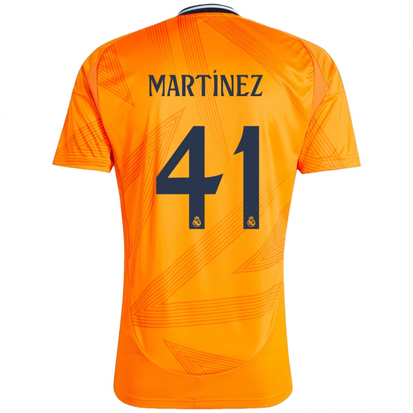 Niño Camiseta Joan Martínez #41 Naranja 2ª Equipación 2024/25 La Camisa Argentina