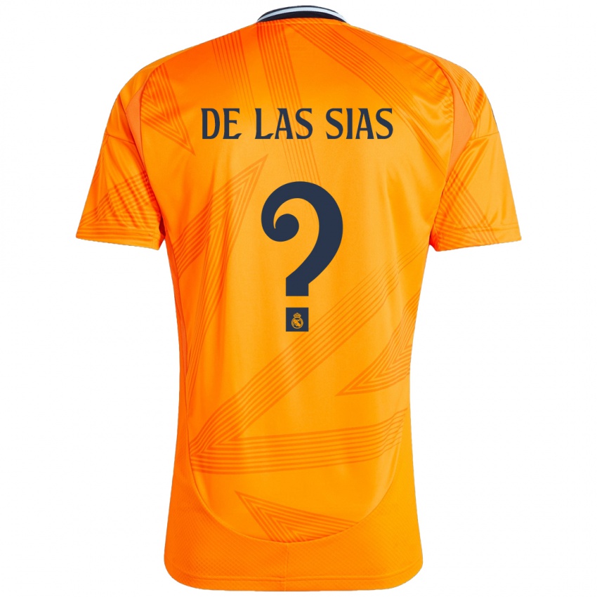 Niño Camiseta Marcos De Las Sias #0 Naranja 2ª Equipación 2024/25 La Camisa Argentina