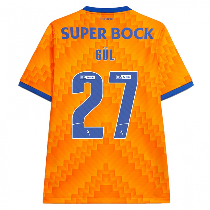 Niño Camiseta Deniz Gül #27 Naranja 2ª Equipación 2024/25 La Camisa Argentina