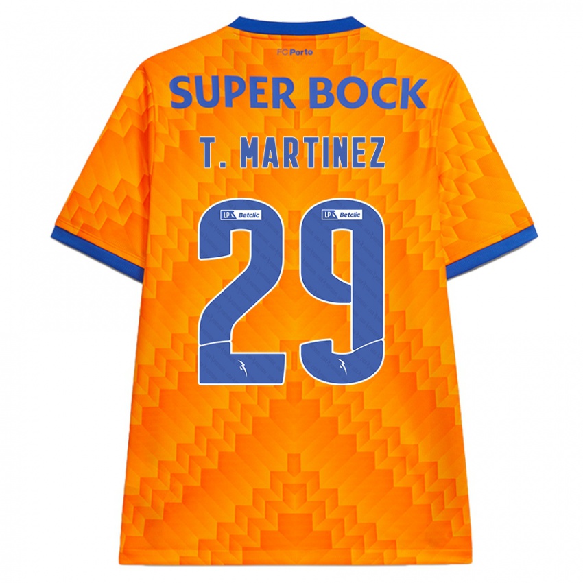 Niño Camiseta Toni Martinez #29 Naranja 2ª Equipación 2024/25 La Camisa Argentina