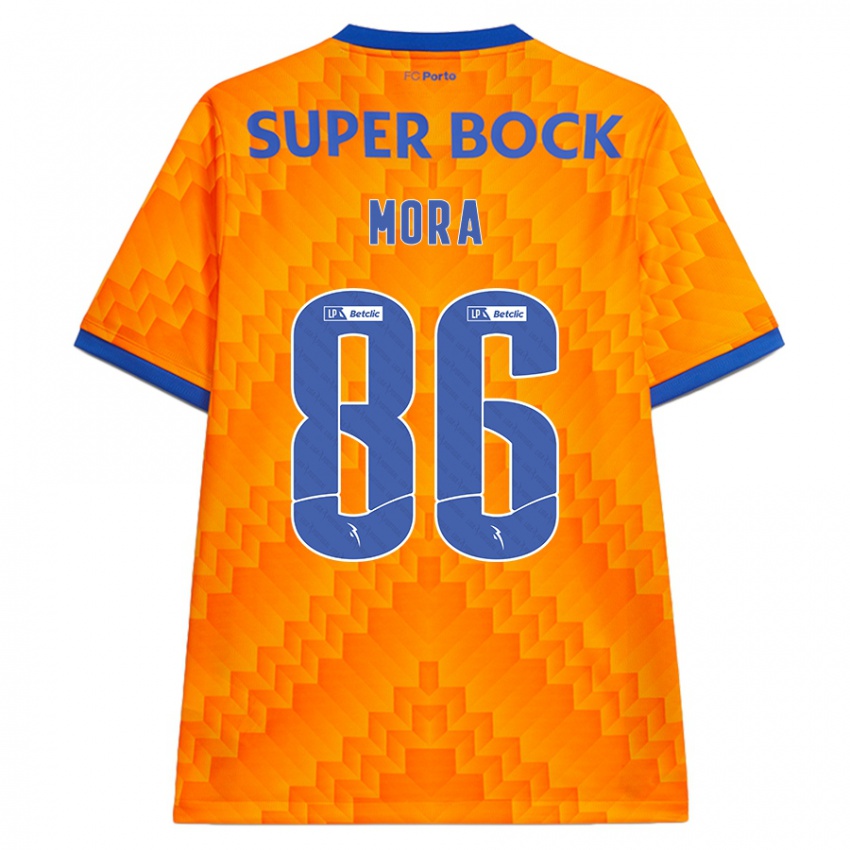 Niño Camiseta Rodrigo Mora #86 Naranja 2ª Equipación 2024/25 La Camisa Argentina