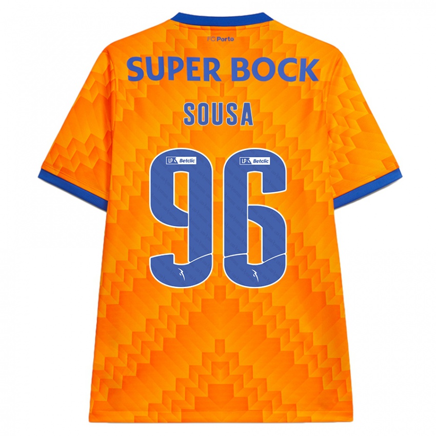 Niño Camiseta Filipe Sousa #96 Naranja 2ª Equipación 2024/25 La Camisa Argentina