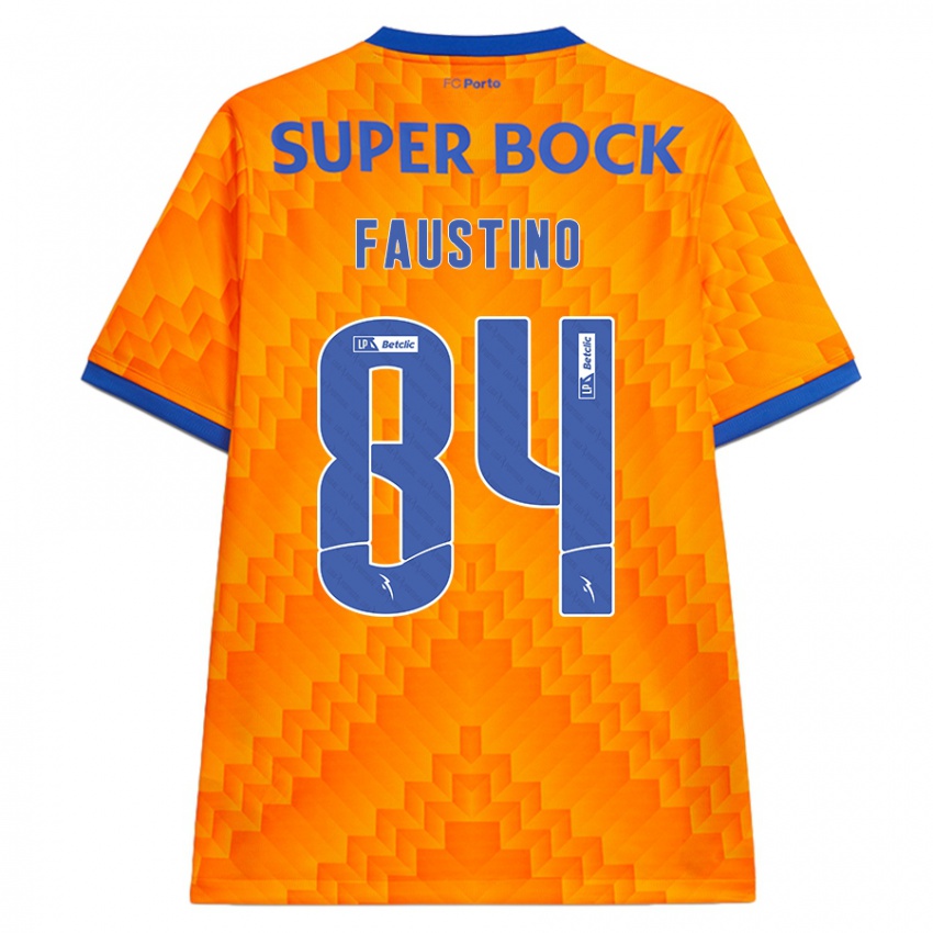 Niño Camiseta Levi Faustino #84 Naranja 2ª Equipación 2024/25 La Camisa Argentina