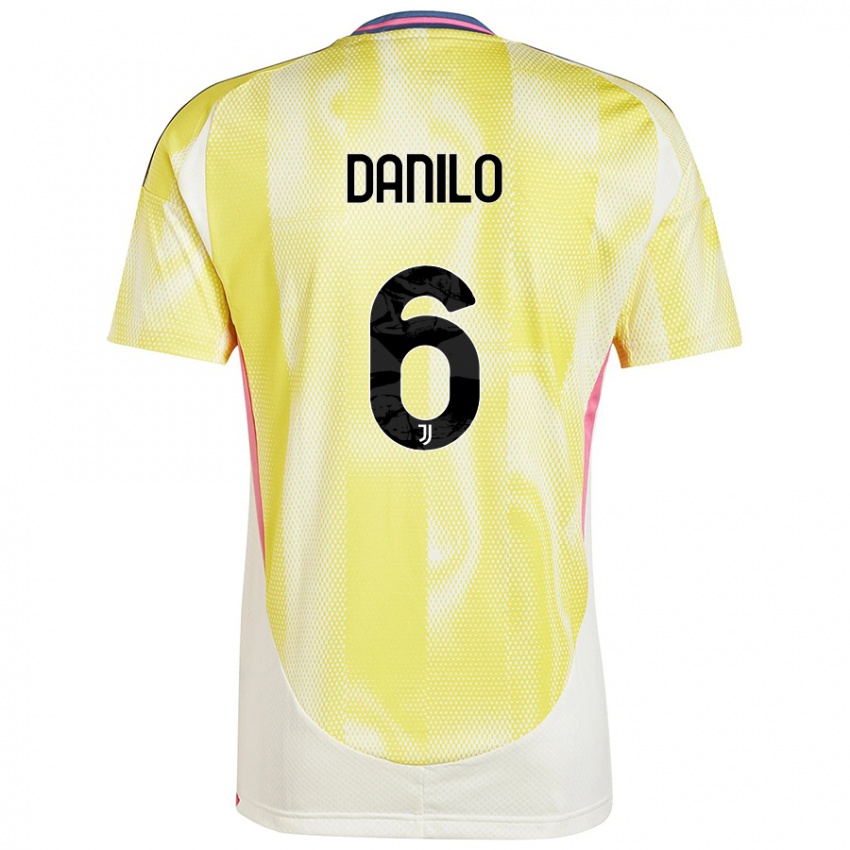 Niño Camiseta Danilo #6 Amarillo Solar 2ª Equipación 2024/25 La Camisa Argentina