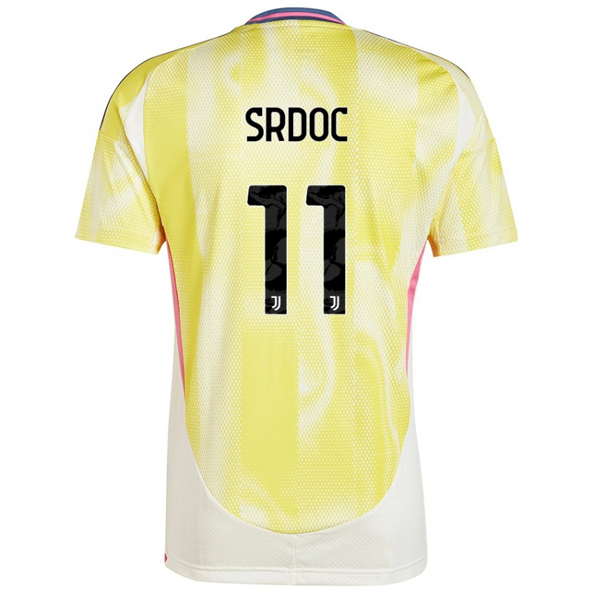 Niño Camiseta Ivano Srdoc #11 Amarillo Solar 2ª Equipación 2024/25 La Camisa Argentina