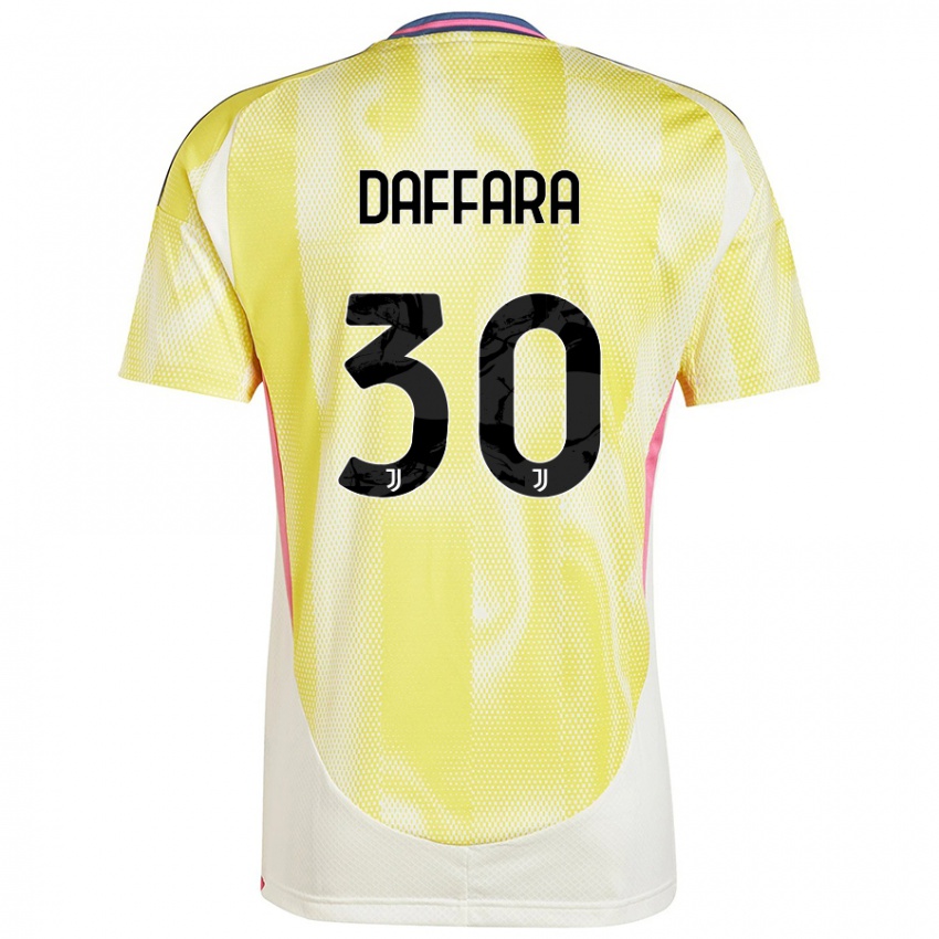 Niño Camiseta Giovanni Daffara #30 Amarillo Solar 2ª Equipación 2024/25 La Camisa Argentina