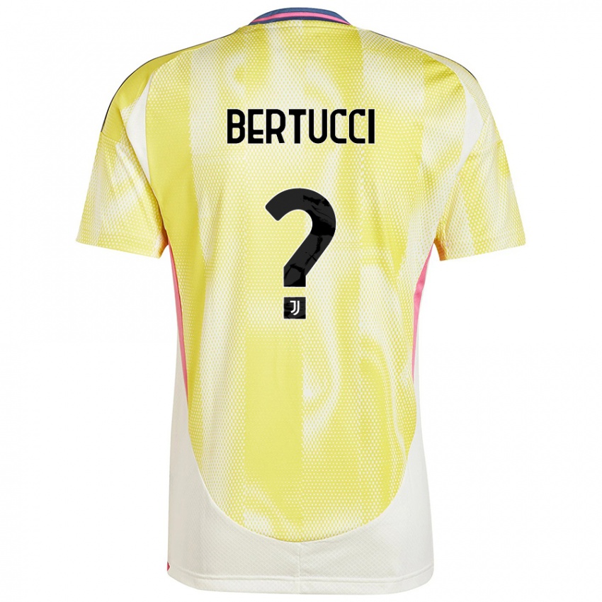 Niño Camiseta Sofia Bertucci #0 Amarillo Solar 2ª Equipación 2024/25 La Camisa Argentina