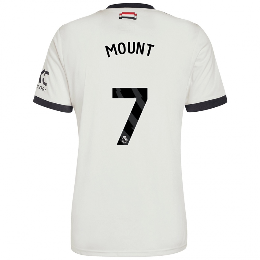 Niño Camiseta Mason Mount #7 Blanquecino Equipación Tercera 2024/25 La Camisa Argentina