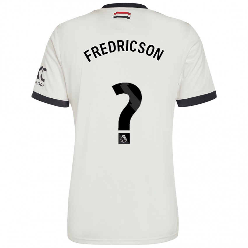 Niño Camiseta Tyler Fredricson #0 Blanquecino Equipación Tercera 2024/25 La Camisa Argentina