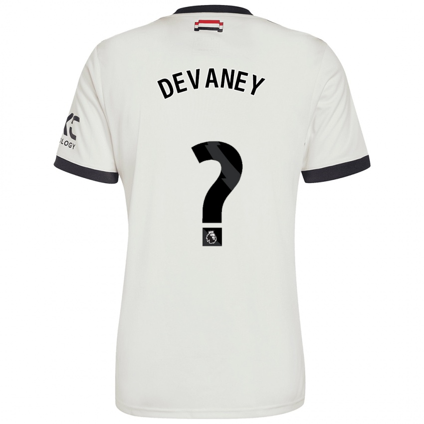 Niño Camiseta Jacob Devaney #0 Blanquecino Equipación Tercera 2024/25 La Camisa Argentina