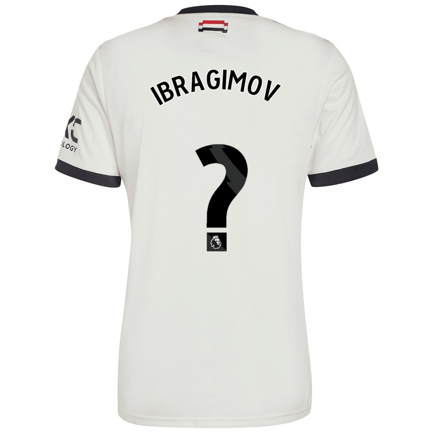 Niño Camiseta Amir Ibragimov #0 Blanquecino Equipación Tercera 2024/25 La Camisa Argentina