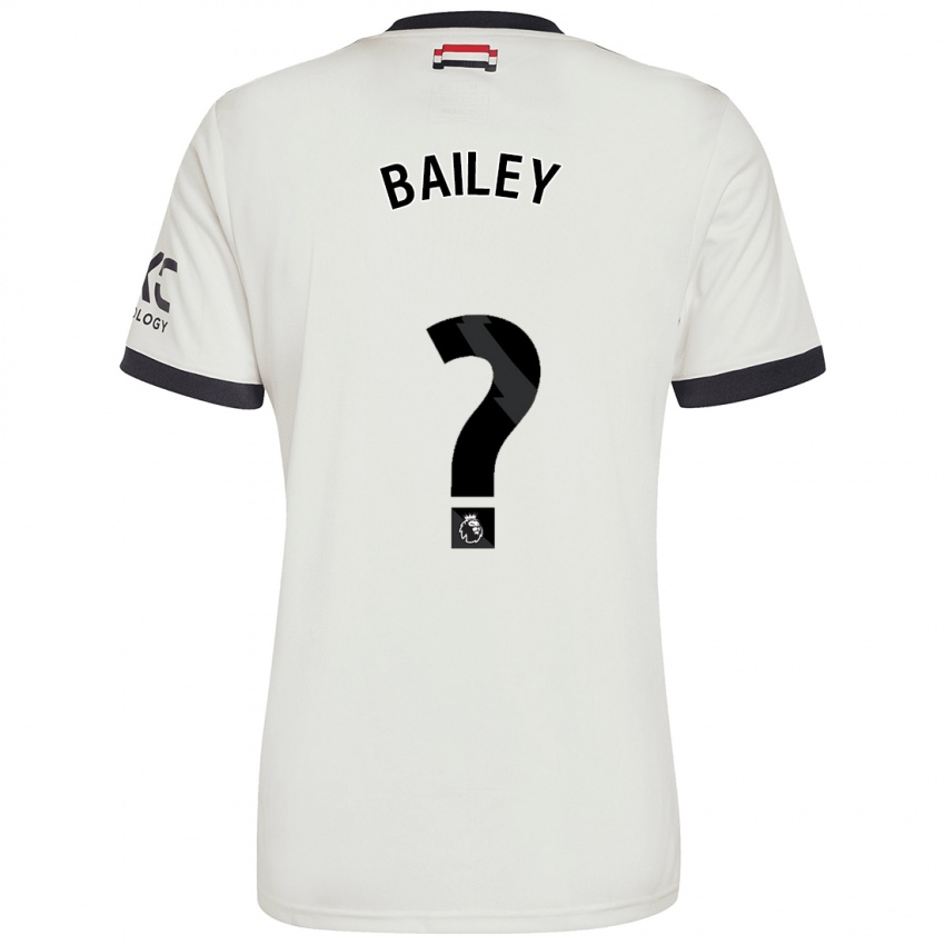 Niño Camiseta James Bailey #0 Blanquecino Equipación Tercera 2024/25 La Camisa Argentina