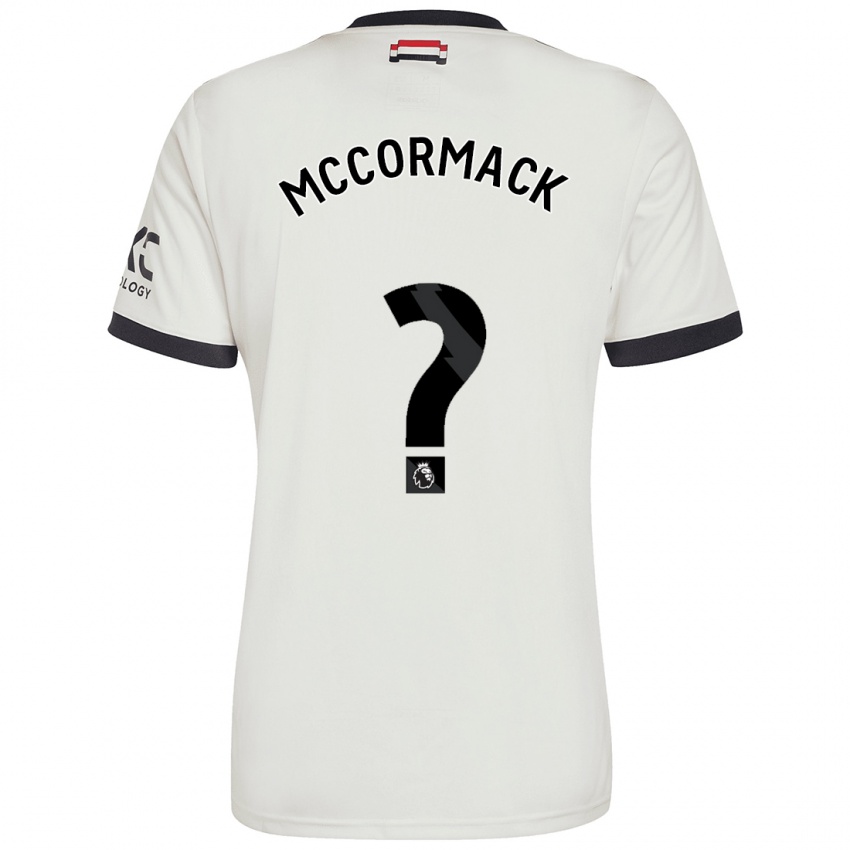 Niño Camiseta Rafe Mccormack #0 Blanquecino Equipación Tercera 2024/25 La Camisa Argentina