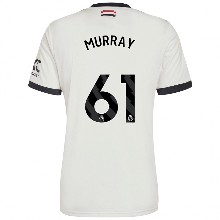 Niño Camiseta Sam Murray #61 Blanquecino Equipación Tercera 2024/25 La Camisa Argentina