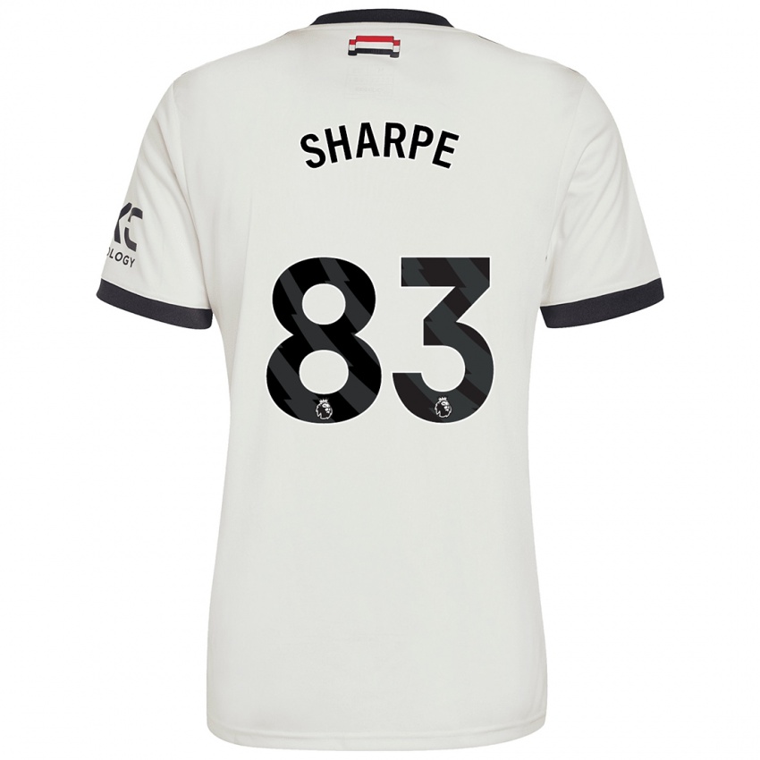 Niño Camiseta Malachi Sharpe #83 Blanquecino Equipación Tercera 2024/25 La Camisa Argentina