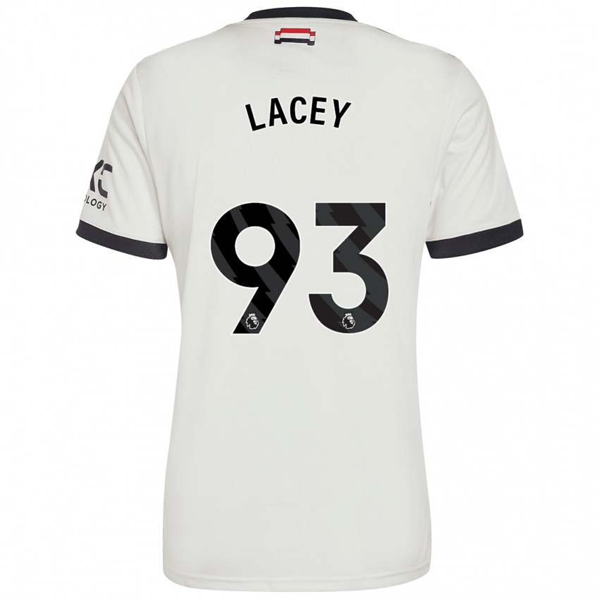 Niño Camiseta Shea Lacey #93 Blanquecino Equipación Tercera 2024/25 La Camisa Argentina