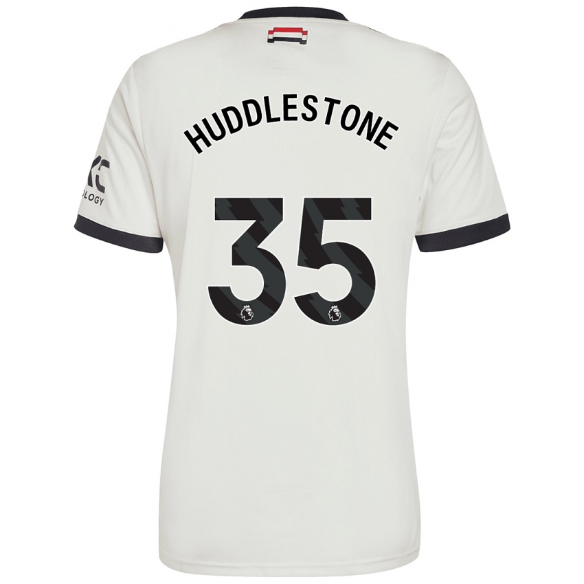 Niño Camiseta Tom Huddlestone #35 Blanquecino Equipación Tercera 2024/25 La Camisa Argentina