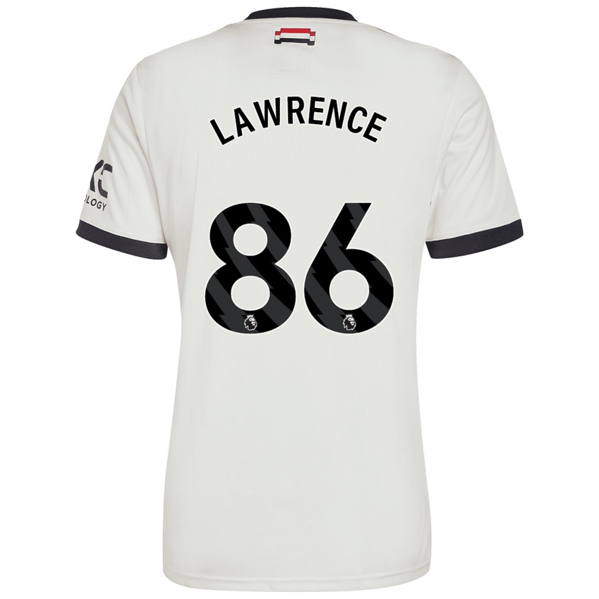 Niño Camiseta Marcus Lawrence #86 Blanquecino Equipación Tercera 2024/25 La Camisa Argentina