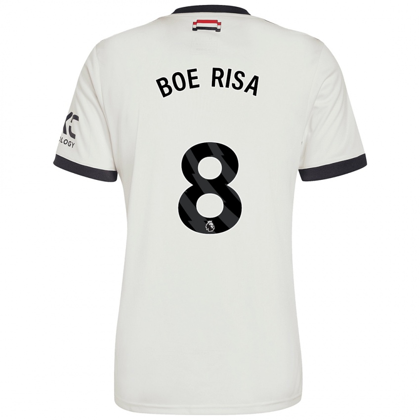 Niño Camiseta Vilde Boe Risa #8 Blanquecino Equipación Tercera 2024/25 La Camisa Argentina