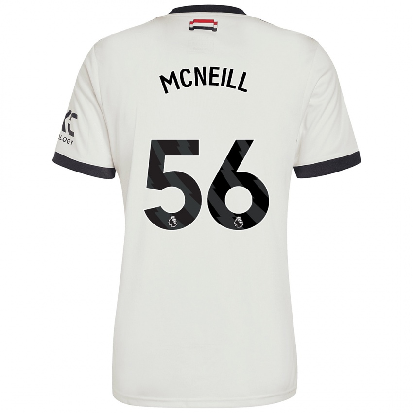 Niño Camiseta Charlie Mcneill #56 Blanquecino Equipación Tercera 2024/25 La Camisa Argentina