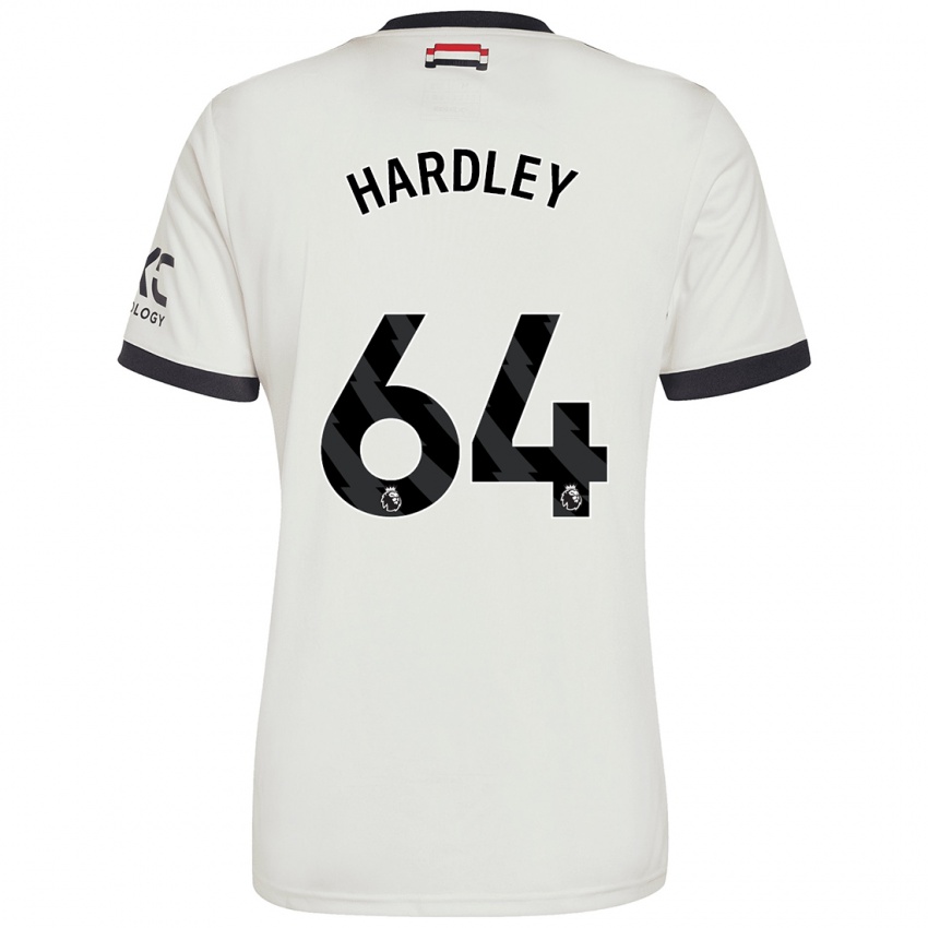 Niño Camiseta Bjorn Hardley #64 Blanquecino Equipación Tercera 2024/25 La Camisa Argentina