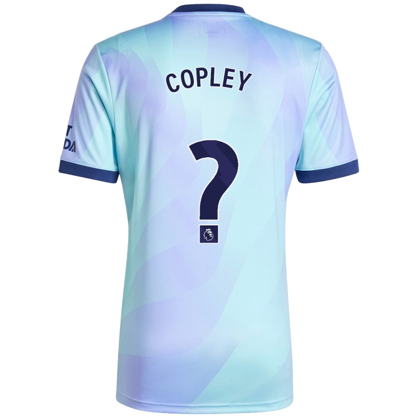 Niño Camiseta Louie Copley #0 Agua Equipación Tercera 2024/25 La Camisa Argentina