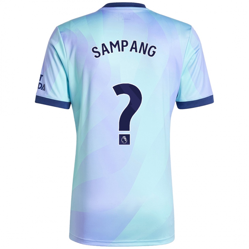 Niño Camiseta Saurap Sampang #0 Agua Equipación Tercera 2024/25 La Camisa Argentina