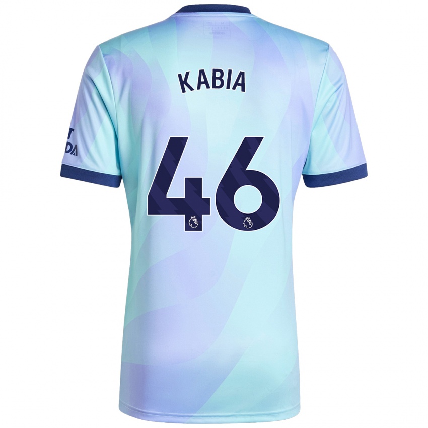 Niño Camiseta Ismeal Kabia #46 Agua Equipación Tercera 2024/25 La Camisa Argentina