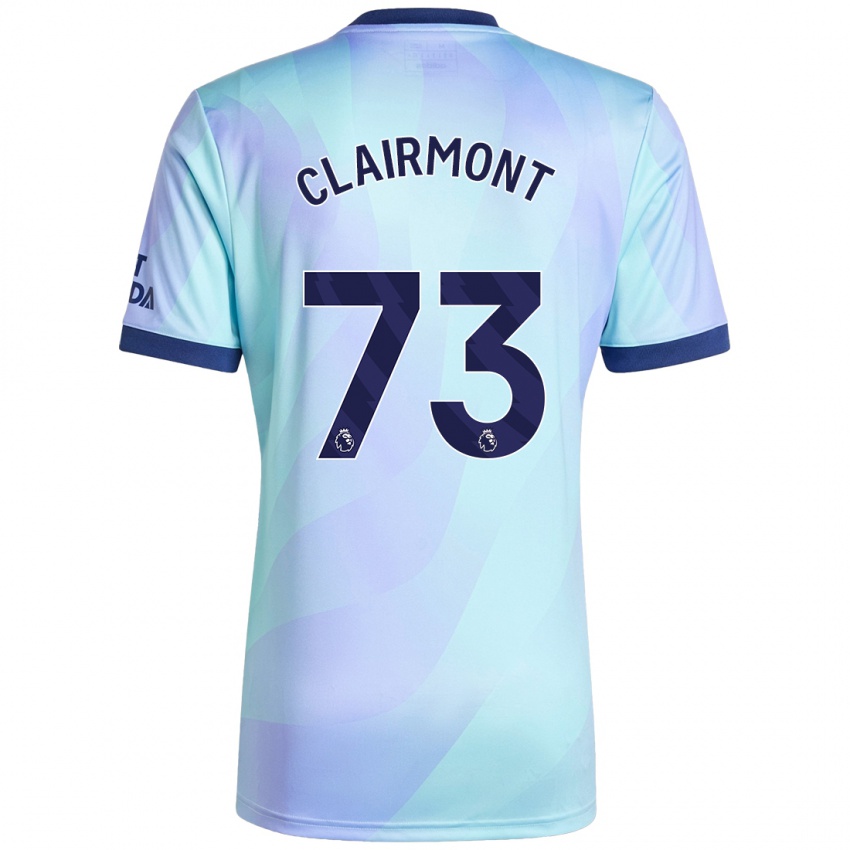 Niño Camiseta Reece Clairmont #73 Agua Equipación Tercera 2024/25 La Camisa Argentina