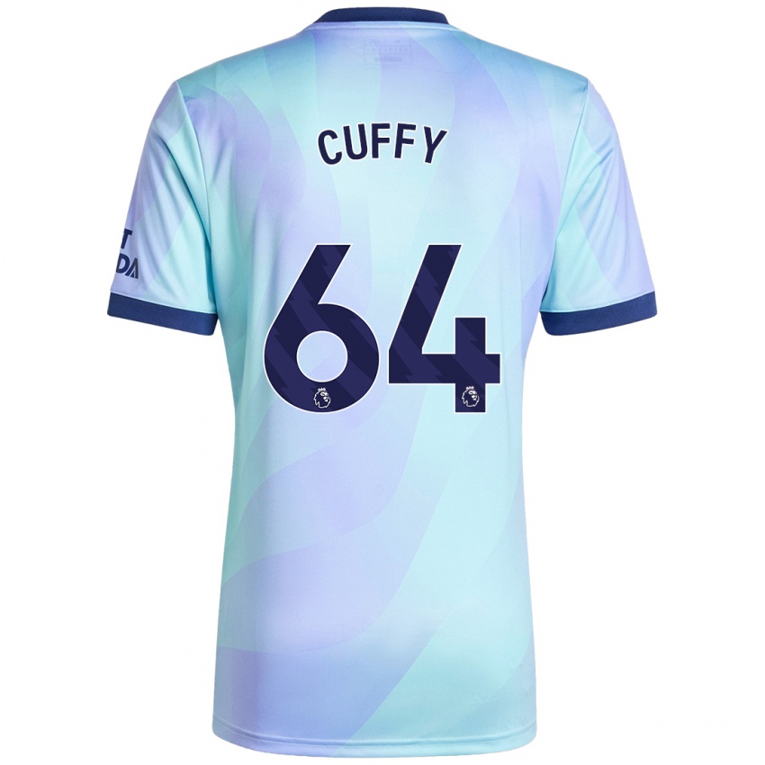 Niño Camiseta Brooke Norton Cuffy #64 Agua Equipación Tercera 2024/25 La Camisa Argentina