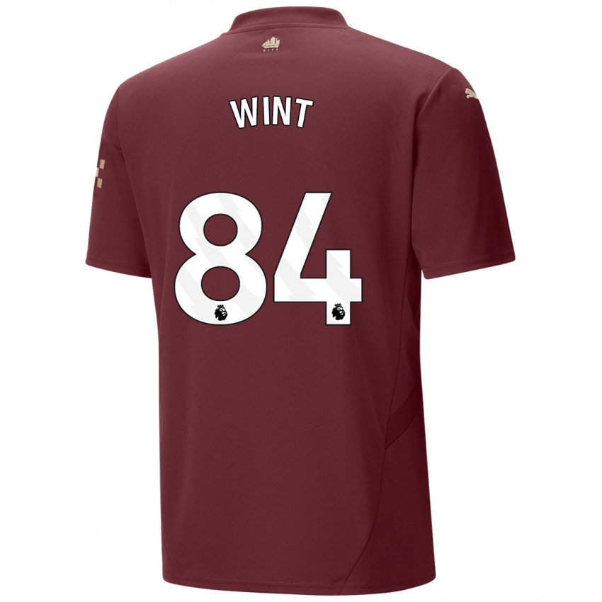 Niño Camiseta Jack Wint #84 Granate Equipación Tercera 2024/25 La Camisa Argentina