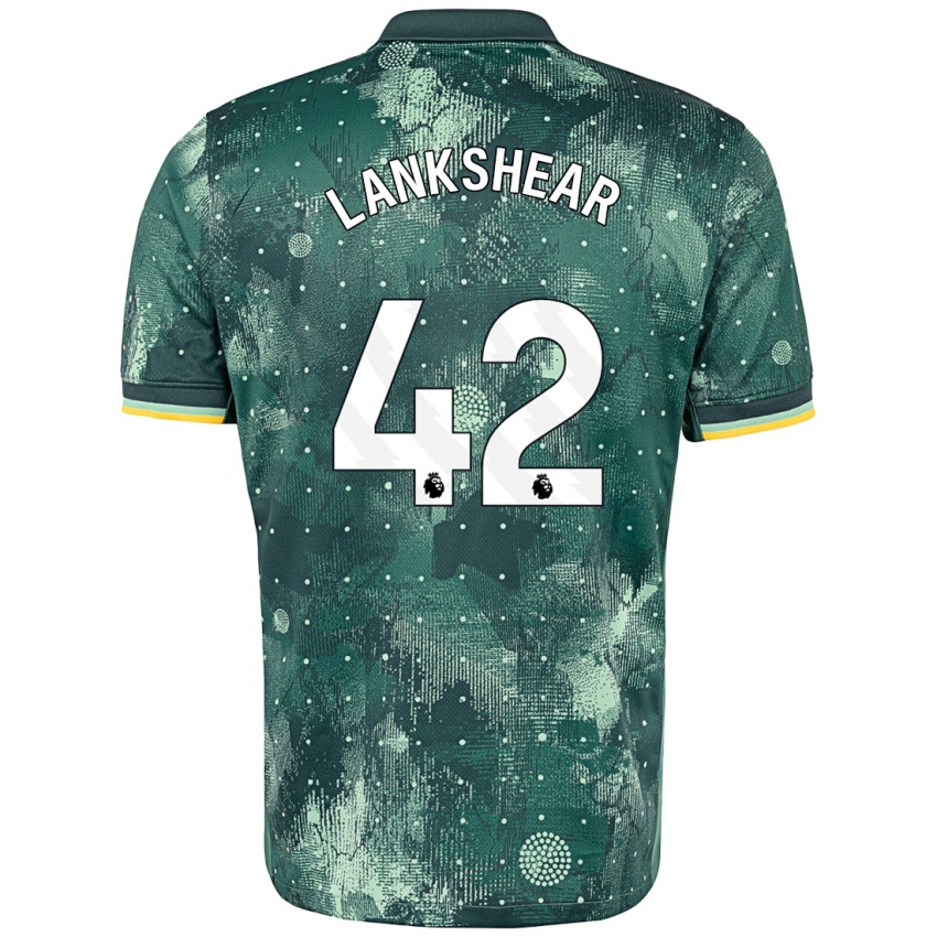 Niño Camiseta Will Lankshear #42 Verde Menta Equipación Tercera 2024/25 La Camisa Argentina