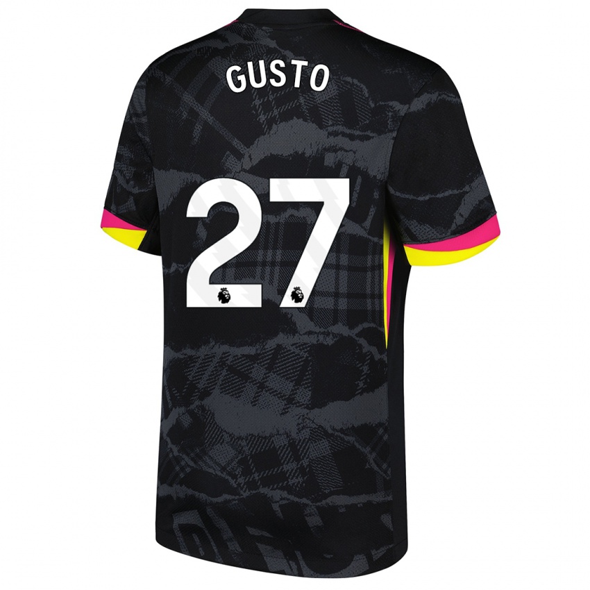 Niño Camiseta Malo Gusto #27 Negro Rosa Equipación Tercera 2024/25 La Camisa Argentina