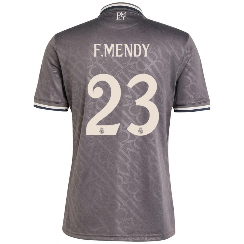 Niño Camiseta Ferland Mendy #23 Carbón Equipación Tercera 2024/25 La Camisa Argentina