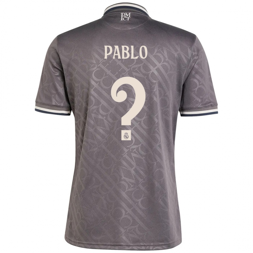 Niño Camiseta Pablo Ramón #0 Carbón Equipación Tercera 2024/25 La Camisa Argentina