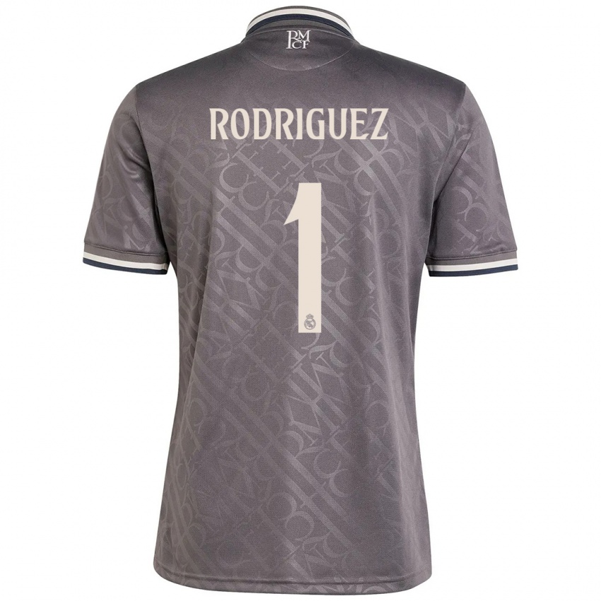 Niño Camiseta Misa Rodriguez #1 Carbón Equipación Tercera 2024/25 La Camisa Argentina