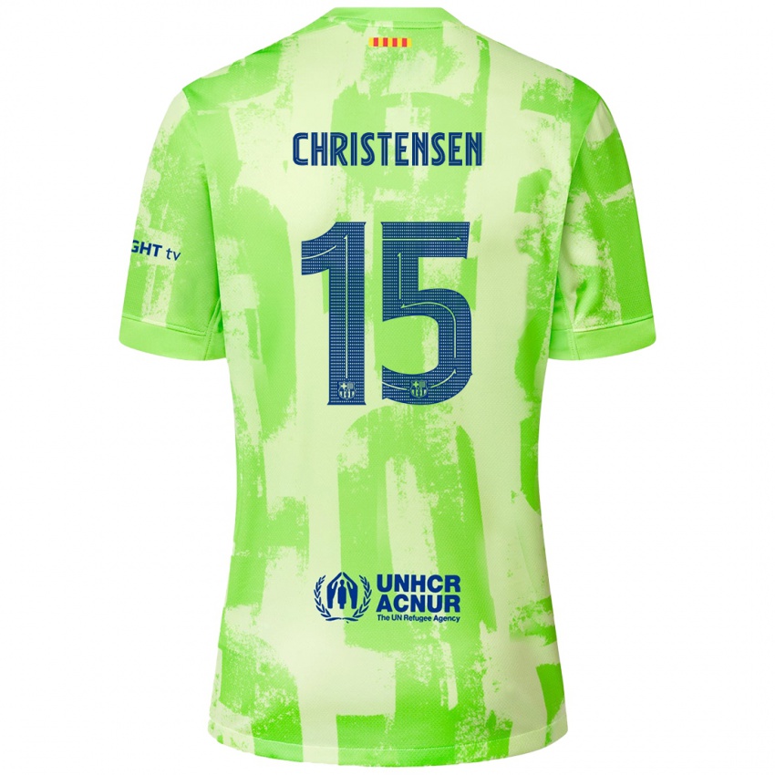 Niño Camiseta Andreas Christensen #15 Lima Equipación Tercera 2024/25 La Camisa Argentina