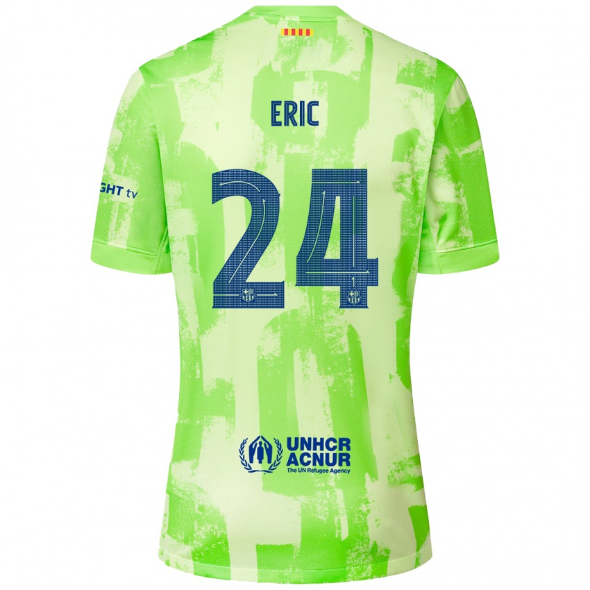 Niño Camiseta Eric Garcia #24 Lima Equipación Tercera 2024/25 La Camisa Argentina