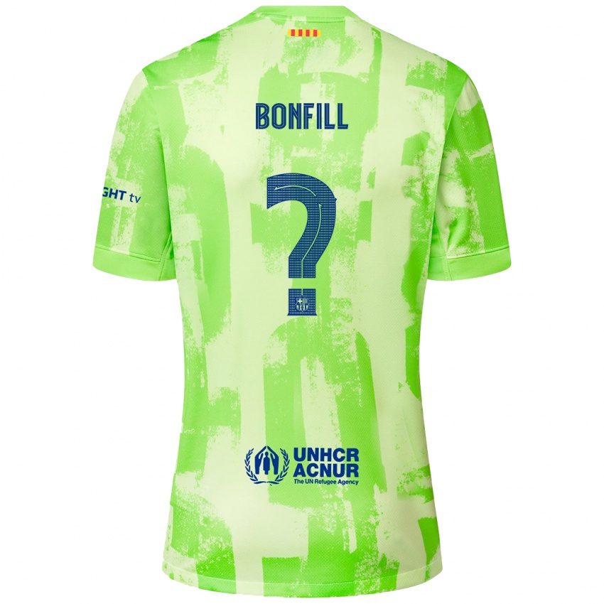 Niño Camiseta Max Bonfill #0 Lima Equipación Tercera 2024/25 La Camisa Argentina