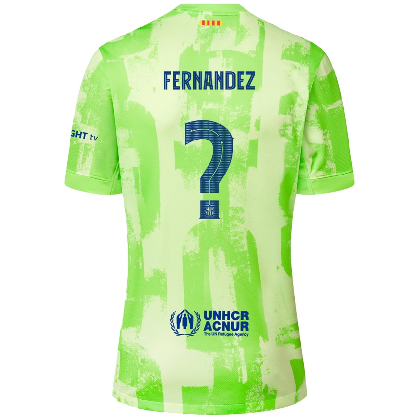 Niño Camiseta Pedro Fernández #0 Lima Equipación Tercera 2024/25 La Camisa Argentina