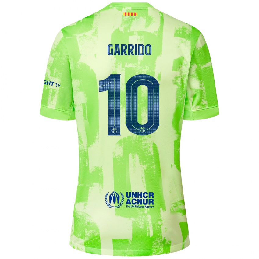 Niño Camiseta Aleix Garrido #10 Lima Equipación Tercera 2024/25 La Camisa Argentina