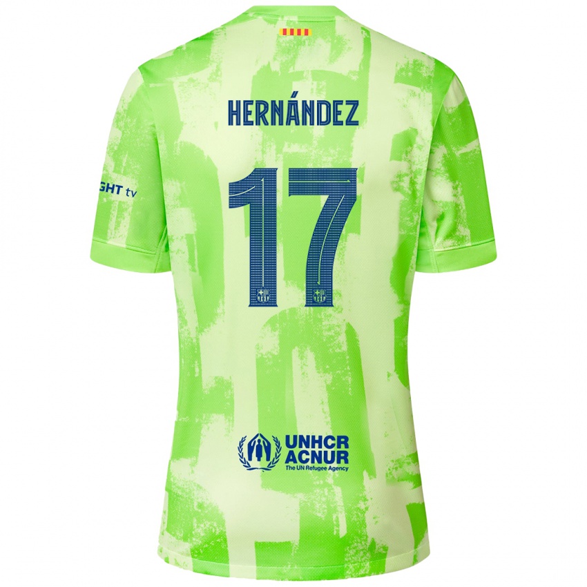 Niño Camiseta Juan Hernández #17 Lima Equipación Tercera 2024/25 La Camisa Argentina