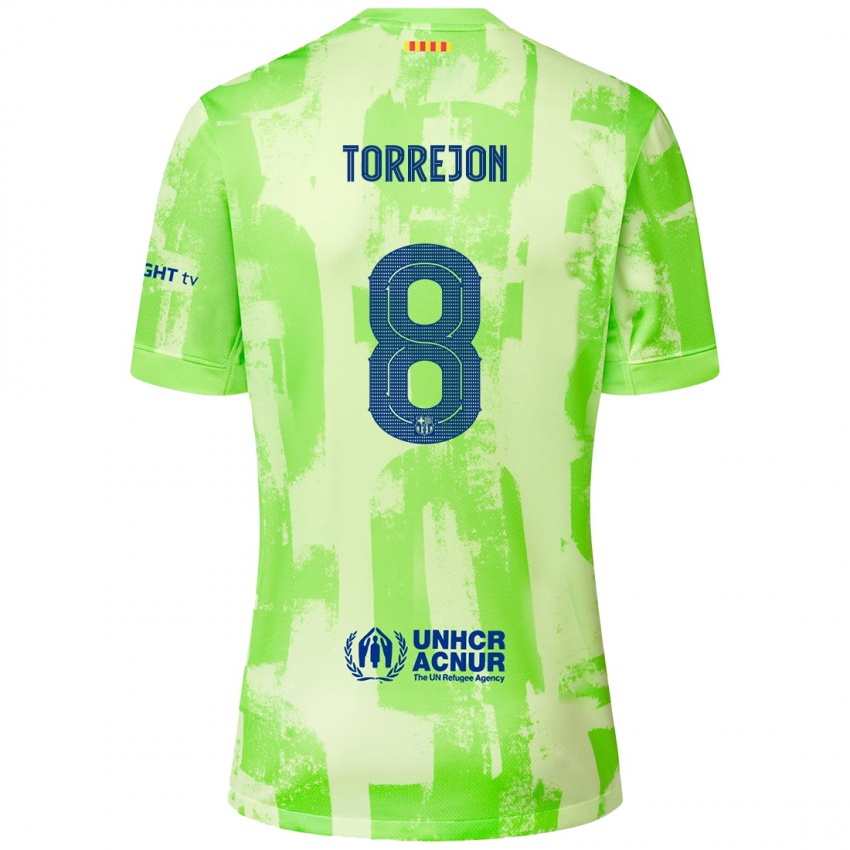 Niño Camiseta Marta Torrejón #8 Lima Equipación Tercera 2024/25 La Camisa Argentina