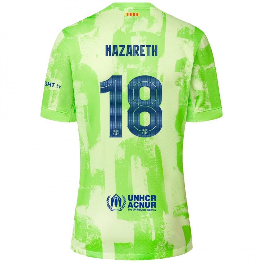 Niño Camiseta Kika Nazareth #18 Lima Equipación Tercera 2024/25 La Camisa Argentina