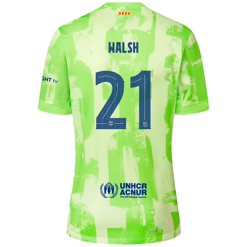 Niño Camiseta Keira Walsh #21 Lima Equipación Tercera 2024/25 La Camisa Argentina