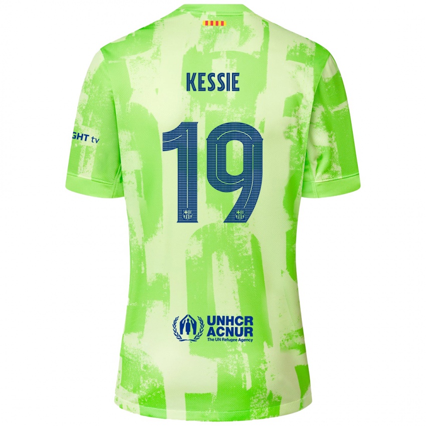 Niño Camiseta Franck Kessie #19 Lima Equipación Tercera 2024/25 La Camisa Argentina