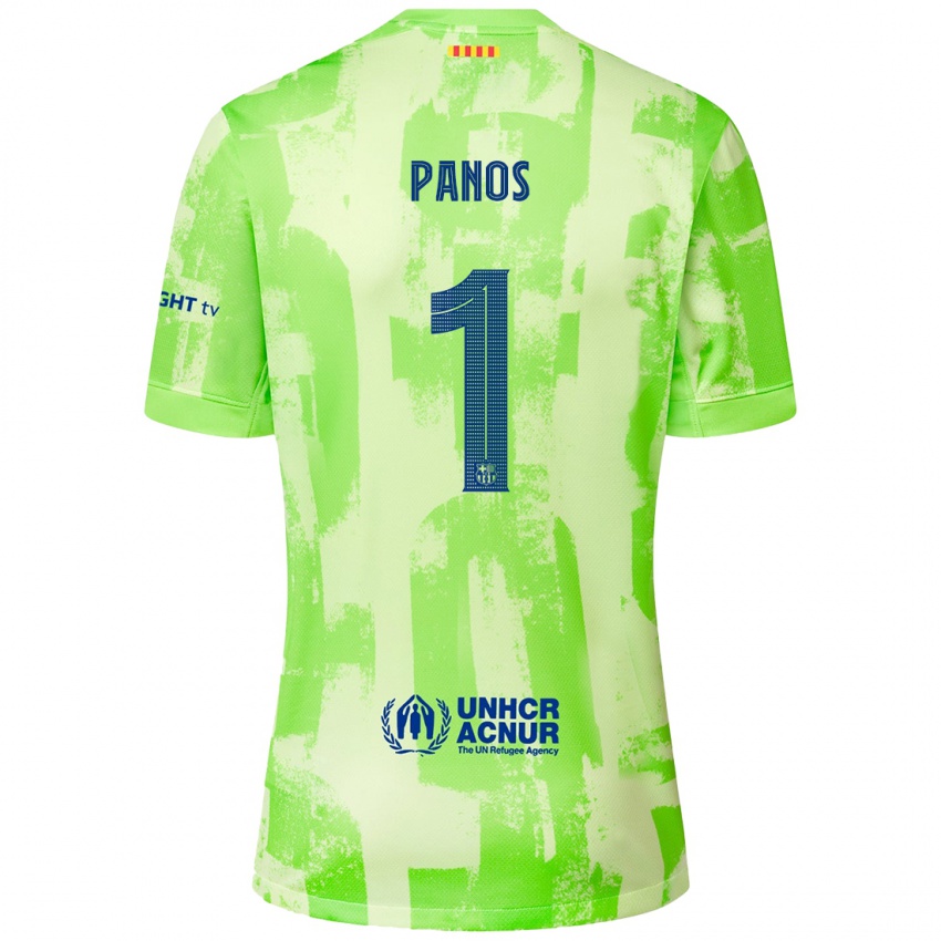 Niño Camiseta Sandra Panos #1 Lima Equipación Tercera 2024/25 La Camisa Argentina