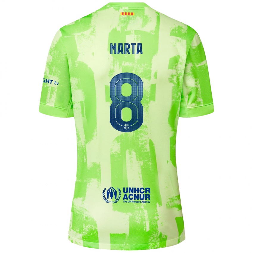 Niño Camiseta Marta Torrejon #8 Lima Equipación Tercera 2024/25 La Camisa Argentina