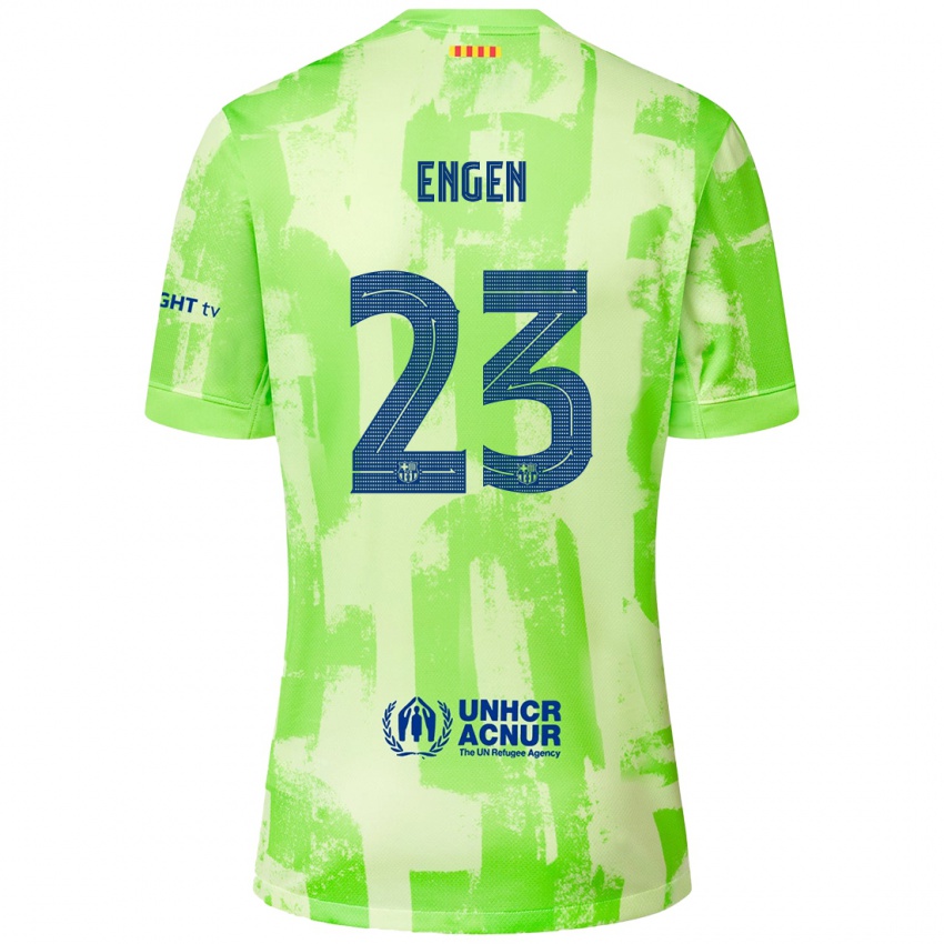 Niño Camiseta Ingrid Engen #23 Lima Equipación Tercera 2024/25 La Camisa Argentina