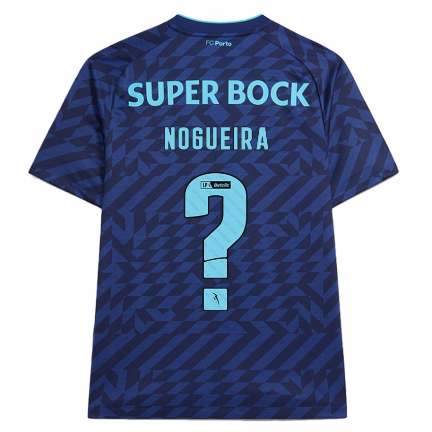 Niño Camiseta Duarte Nogueira #0 Azul Marino Equipación Tercera 2024/25 La Camisa Argentina